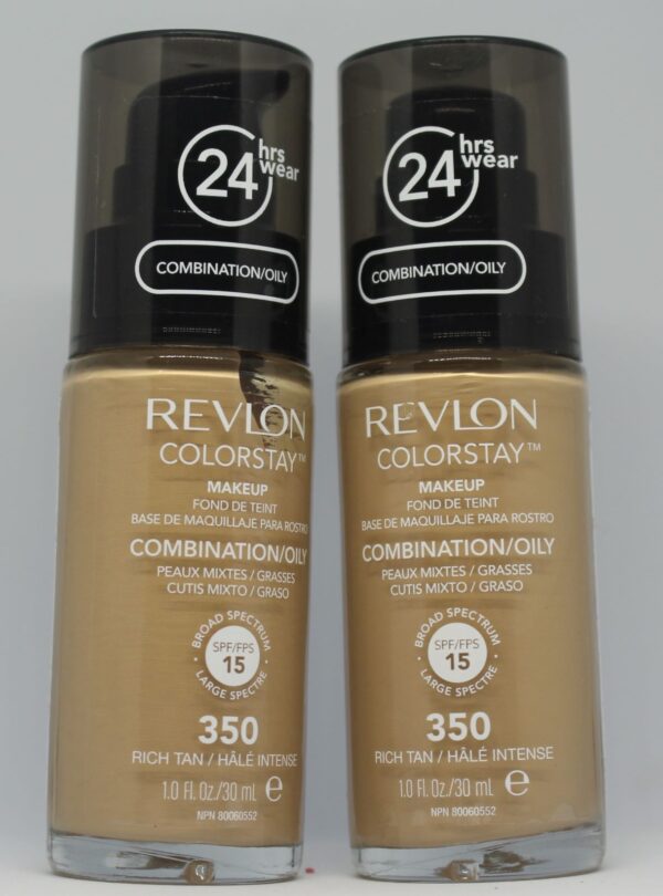 Revlon Colourstay Combination/Oily Spf 15 350 Rich Tan