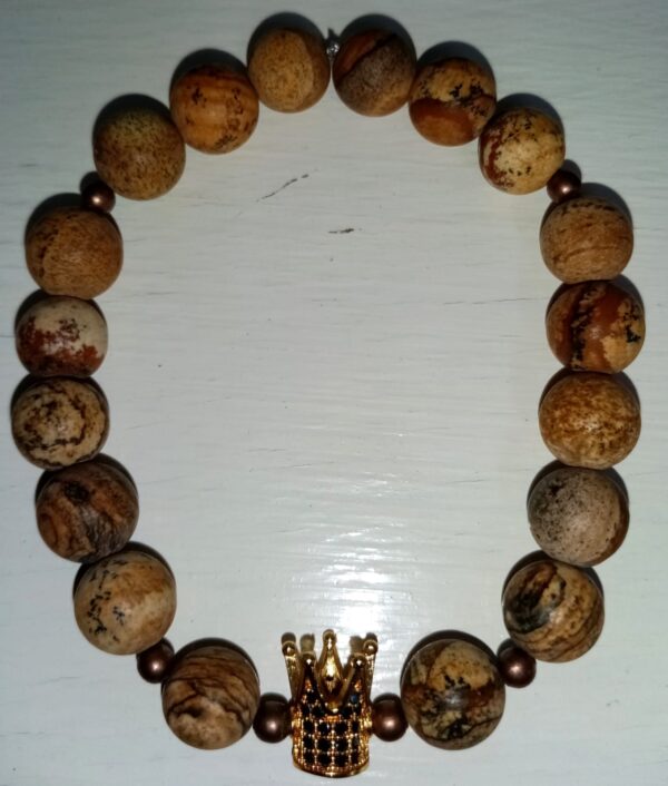 Picture Stone Stretchy Bracelet